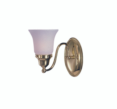 1-Light Polished Brass Magnolia Sconce (84|8411 PB)