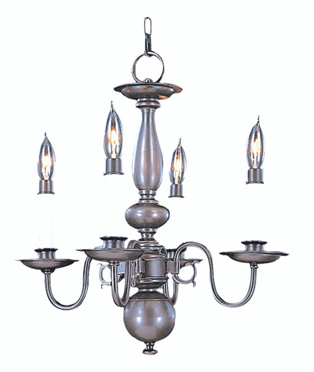 4-Light Mahogany Bronze Jamestown Mini Chandelier (84|9143 MB)