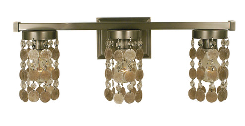 3-Light Brushed Nickel Naomi Sconce (84|4363 BN)