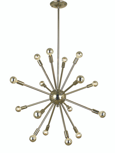 16-Light Polished Nickel Simone Chandelier (84|4395 PN)