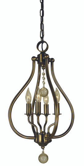 4-LIGHT BRUSHED NICKEL DEWDROP PENDANT (84|4444 BN)