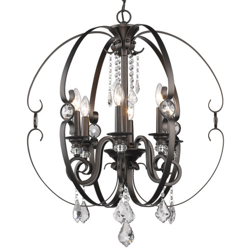 6 Light Chandelier (36|1323-6 EBB)