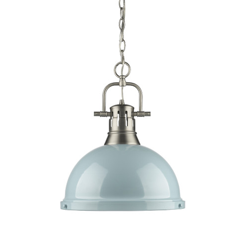 1 Light Pendant with Chain (36|3602-L PW-SF)
