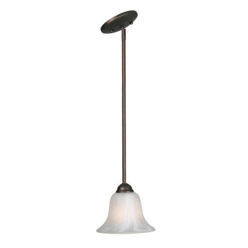 Wry Lighting Chime 1-light Pendant in Rubbed Bronze (36|4120 RBZ-MBL)