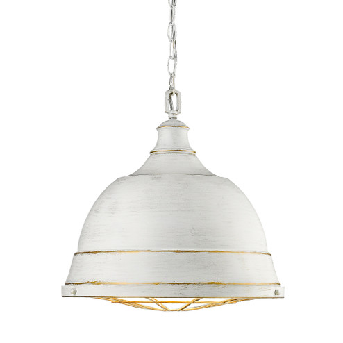 Golden Lighting Bartlett 2-light Pendant in French White (36|7312-L FW)