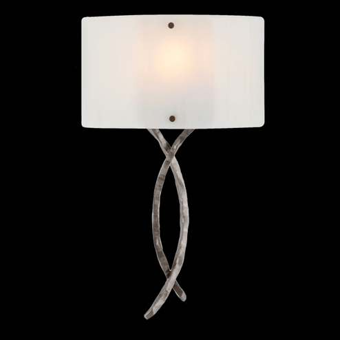 Ironwood Twist Cover Sconce (1289|CSB0032-0C-SN-BG-E2)