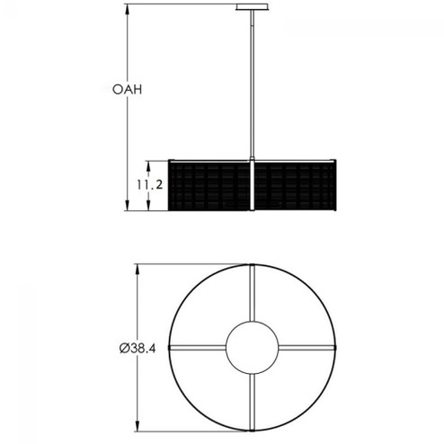 Downtown Mesh Drum - 38-Inch (1289|CHB0020-38-FB-0-001-E2)
