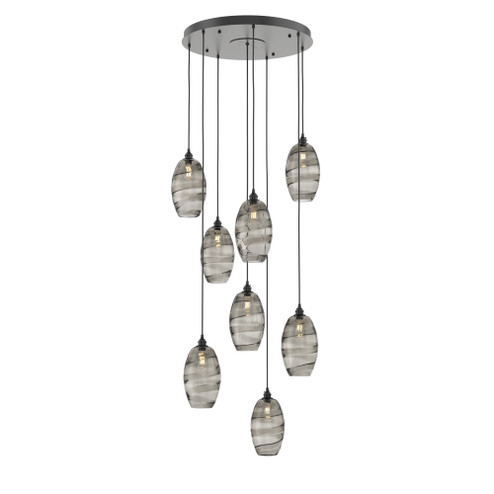 Ellisse Round 8pc Multi-Pendant (1289|CHB0035-08-MB-OS-C01-E2)