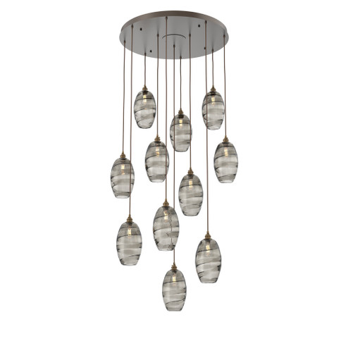 Ellisse Round 11pc Multi-Pendant (1289|CHB0035-11-FB-OS-C01-E2)