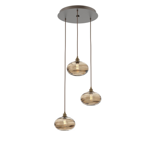 Coppa Round 3pc Multi-Pendant (1289|CHB0036-03-FB-OB-C01-E2)
