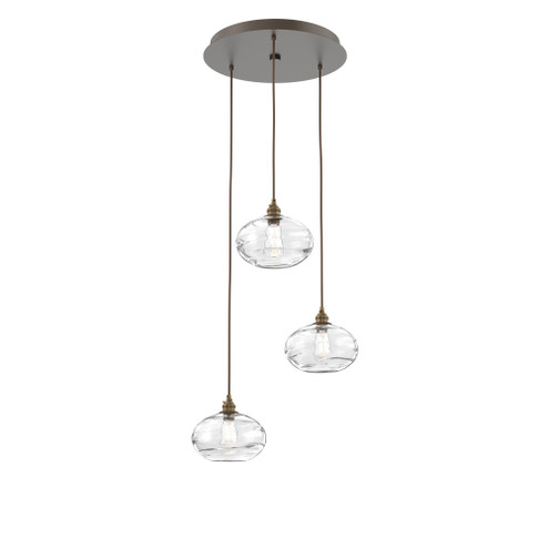 Coppa Round 3pc Multi-Pendant (1289|CHB0036-03-FB-OC-C01-E2)