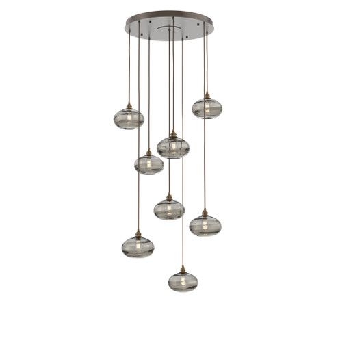 Coppa Round 8pc Multi-Pendant (1289|CHB0036-08-FB-OS-C01-E2)