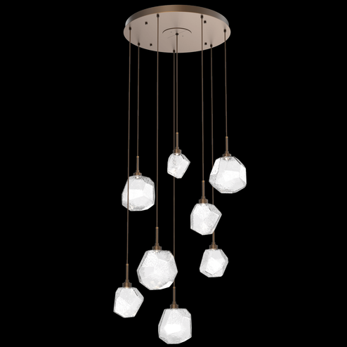 Gem Round 8pc Multi-Pendant (1289|CHB0039-08-FB-C-C01-L1)