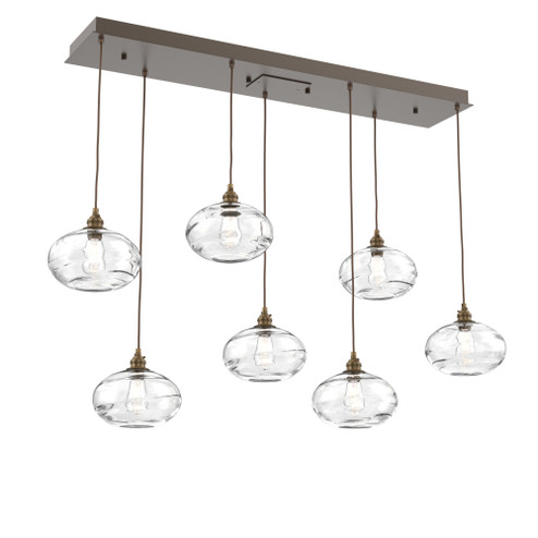 Coppa Linear 7pc Multi-Pendant (1289|PLB0036-07-FB-OC-C01-E2)