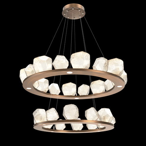 Gem Two-Tier Ring (1289|CHB0039-2B-RB-A-CA1-L1)