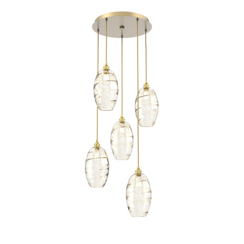 Ellisse Round 5pc Multi-Pendant (1289|CHB0035-05-GB-OA-C01-E2)