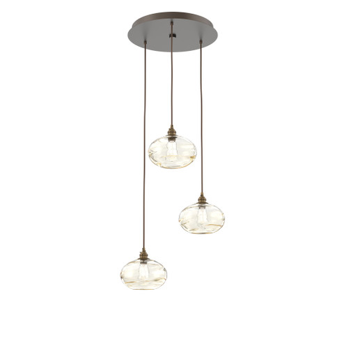 Coppa Round 3pc Multi-Pendant (1289|CHB0036-03-FB-OA-C01-E2)