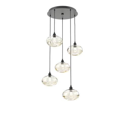 Coppa Round 5pc Multi-Pendant (1289|CHB0036-05-MB-OA-C01-E2)