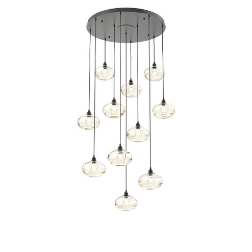 Coppa Round 11pc Multi-Pendant (1289|CHB0036-11-MB-OA-C01-E2)