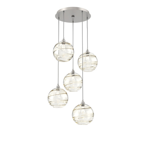Terra Round 5pc Multi-Pendant (1289|CHB0047-05-BS-OA-C01-E2)