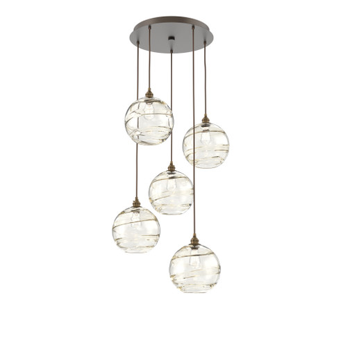 Terra Round 5pc Multi-Pendant (1289|CHB0047-05-FB-OA-C01-E2)