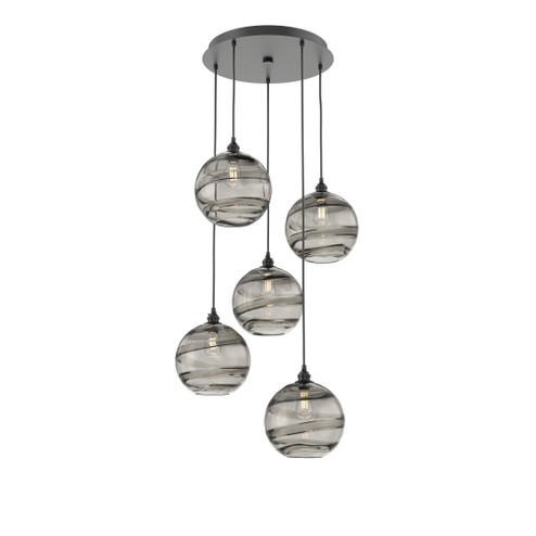 Terra Round 5pc Multi-Pendant (1289|CHB0047-05-MB-OS-C01-E2)
