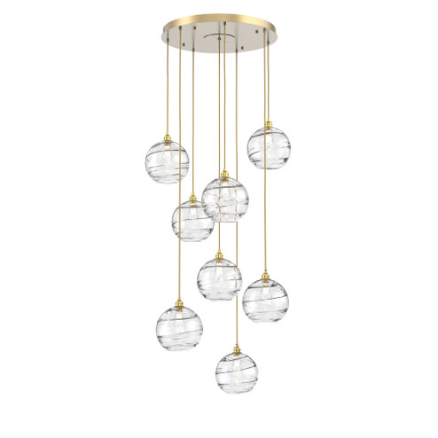 Terra Round 8pc Multi-Pendant (1289|CHB0047-08-GB-OC-C01-E2)