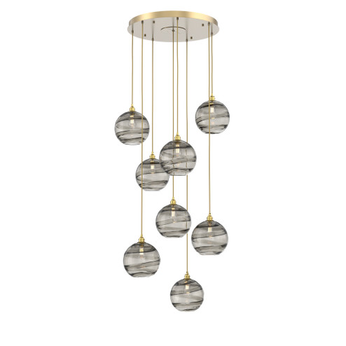 Terra Round 8pc Multi-Pendant (1289|CHB0047-08-GB-OS-C01-E2)