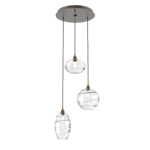 Misto Round 3pc Multi-Pendant (1289|CHB0048-03-FB-OC-C01-E2)