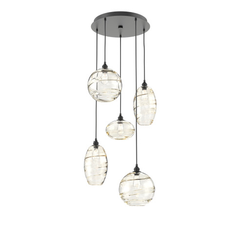 Misto Round 5pc Multi-Pendant (1289|CHB0048-05-MB-OA-C01-E2)
