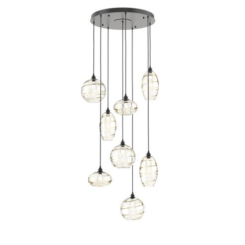 Misto Round 8pc Multi-Pendant (1289|CHB0048-08-MB-OA-C01-E2)