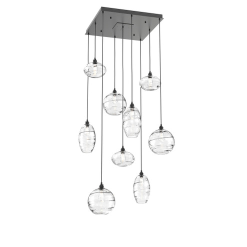 Misto Square 9pc Multi-Pendant (1289|CHB0048-09-MB-OC-C01-E2)