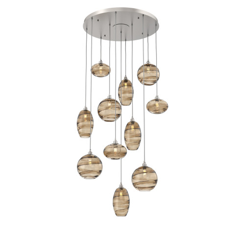 Misto Round 11pc Multi-Pendant (1289|CHB0048-11-BS-OB-C01-E2)