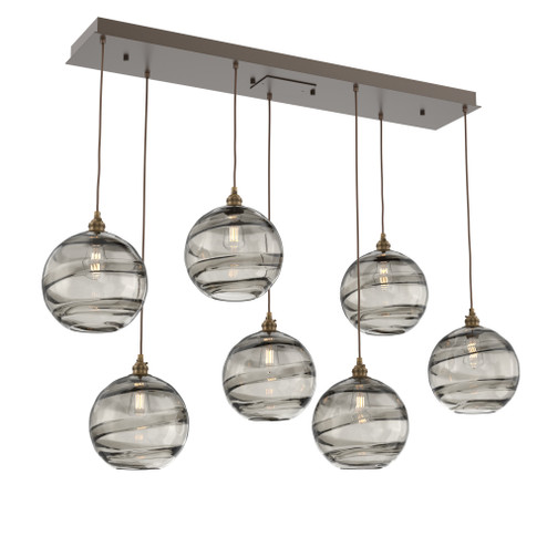 Terra Linear 7pc Multi-Pendant (1289|PLB0047-07-FB-OS-C01-E2)