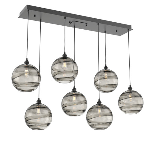 Terra Linear 7pc Multi-Pendant (1289|PLB0047-07-MB-OS-C01-E2)