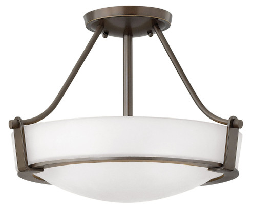 Medium Semi-Flush Mount (87|3220OB-WH)