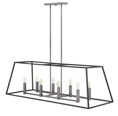 Medium Eight Light Open Frame Linear (87|3338DZ)