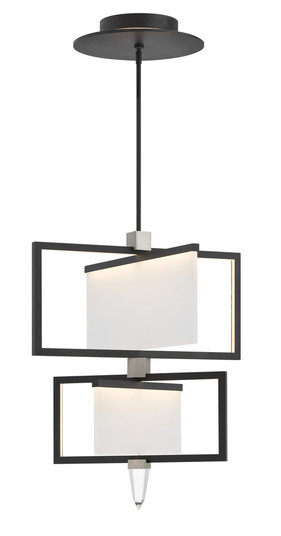 Medium Adjustable Two Tier Chandelier (87|32506BLK)