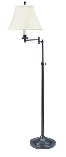 Club Adjustable Swing Arm Floor Lamp (34|CL200-OB)
