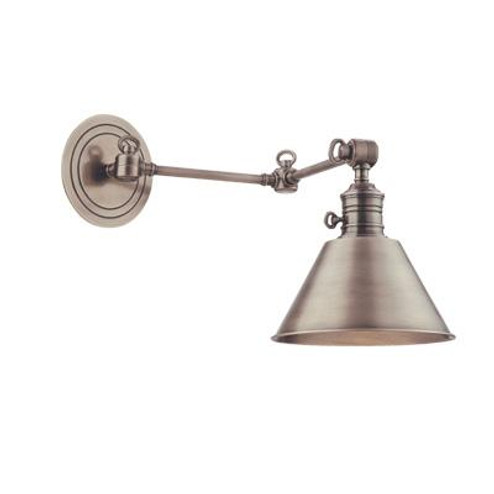 1 LIGHT WALL SCONCE (57|8322-AGB)
