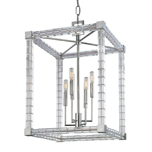 6 LIGHT CHANDELIER (57|7118-PN)