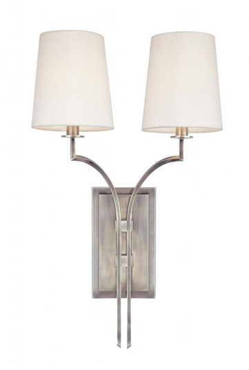 2 LIGHT WALL SCONCE (57|3112-AGB)
