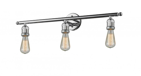 Bare Bulb 3 Light Bath Vanity Light (3442|204-PC)