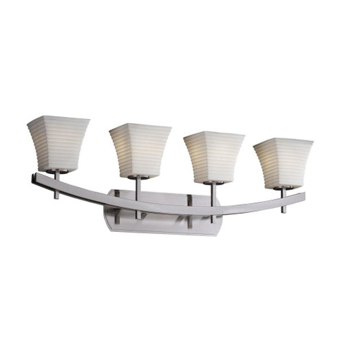 Archway 4-Light Bath Bar (254|POR-8594-30-WAVE-NCKL)