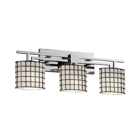 Aero 3-Light Bath Bar (254|WGL-8703-30-GRCB-DBRZ)