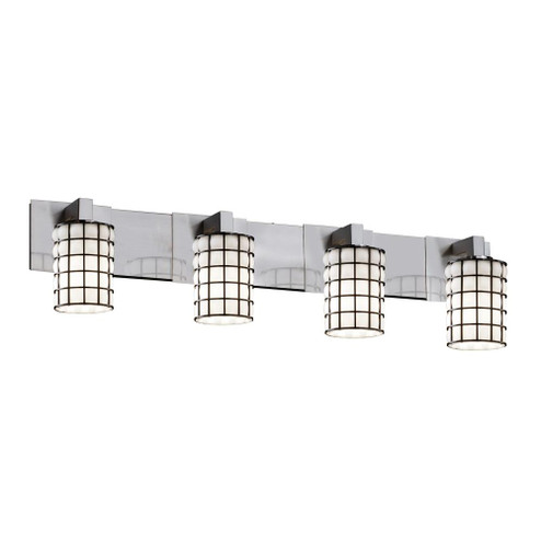 Modular 4-Light Bath Bar (254|WGL-8924-10-SWCB-NCKL)