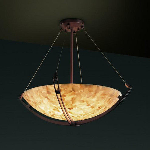 24'' LED Pendant Bowl w/ Crossbar (254|ALR-9722-35-DBRZ-LED5-5000)