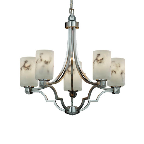 Argyle 5-Light LED Chandelier (254|FAL-8500-10-NCKL-LED5-3500)