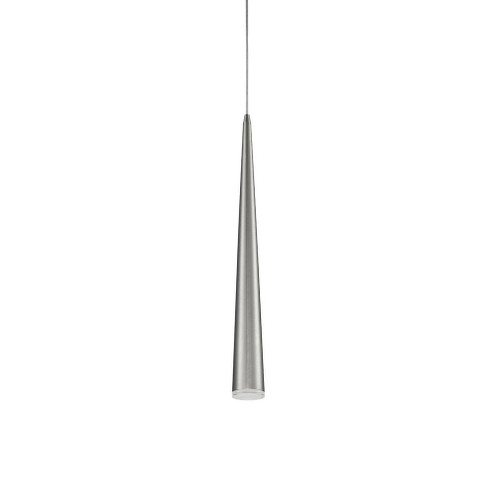 Mina 24-in Brushed Nickel LED Pendant (461|401215BN-LED)