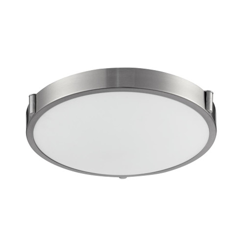 Floyd 13-in Brushed Nickel LED Flush Mount (461|501112-LED)